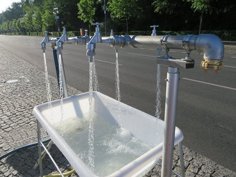 Trinkwasserstation - mobile Trinkwasserversorung 